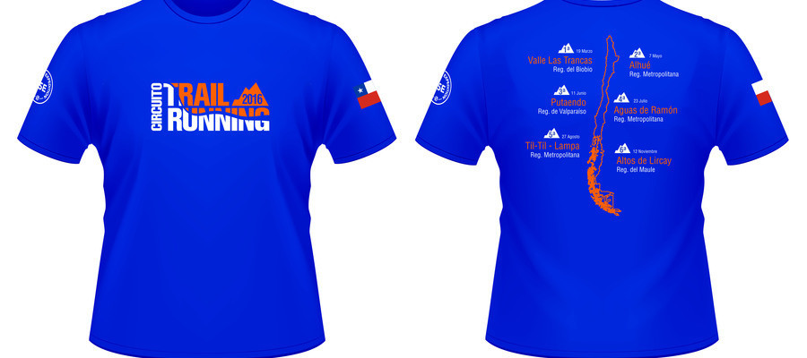 Polera Circuito Trail Running 2016 By LSE
